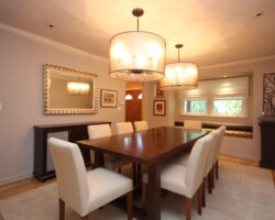 Dining Room Staged | Miriam Sadow