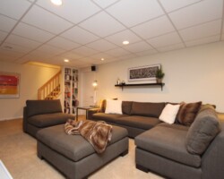 Finished Basement | Artful Home Staging