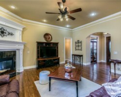 Staged Living Room | Home For Sale